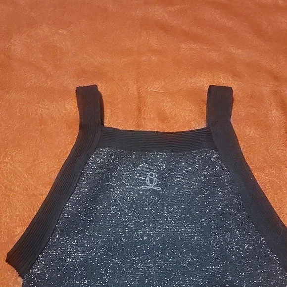 Phat Buddha Yoga Top Size XS/S Sparkly Black - Picture 3 of 4